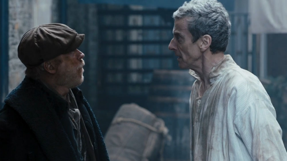 Doctor Who Deep Breath tramp