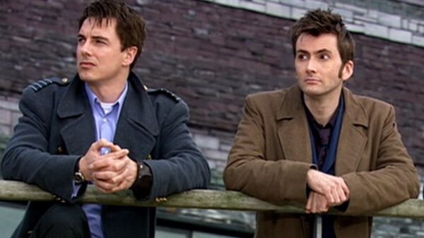 Captain Jack and the Tenth Doctor reunited