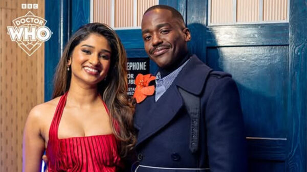 Doctor Who Season Two premiere - Varada Sethu & Ncuti Gatwa